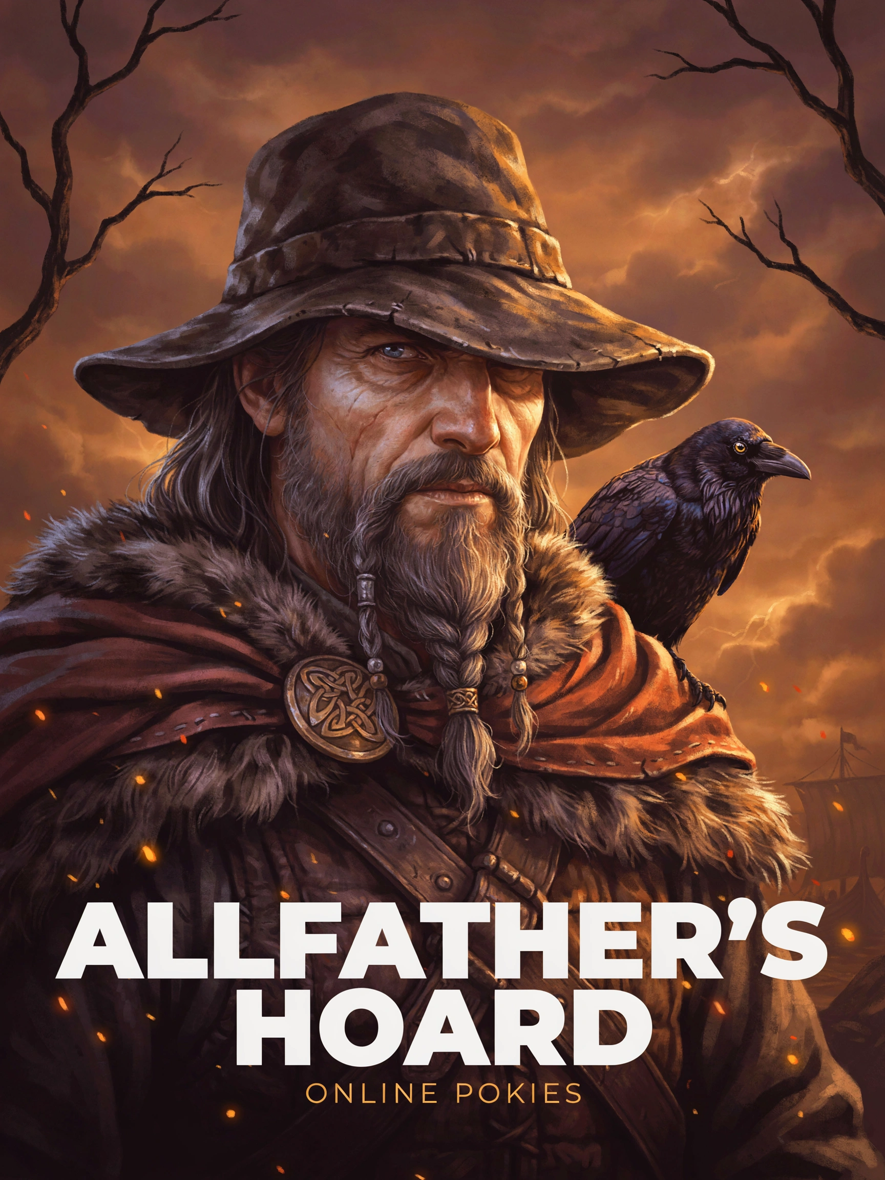 Promo art for the Odin's Vault pokie