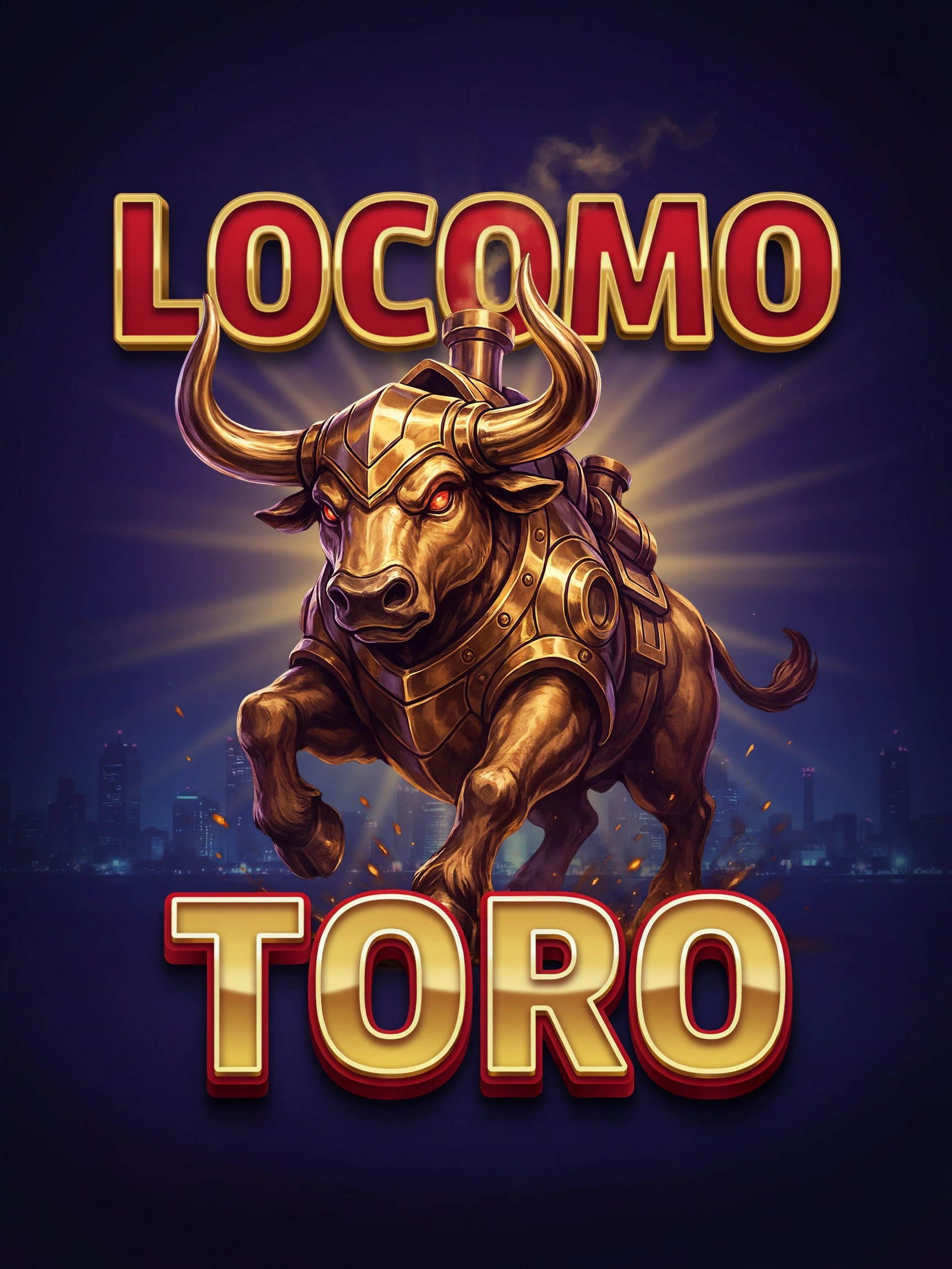 Promo art for the Locomo Toro pokie
