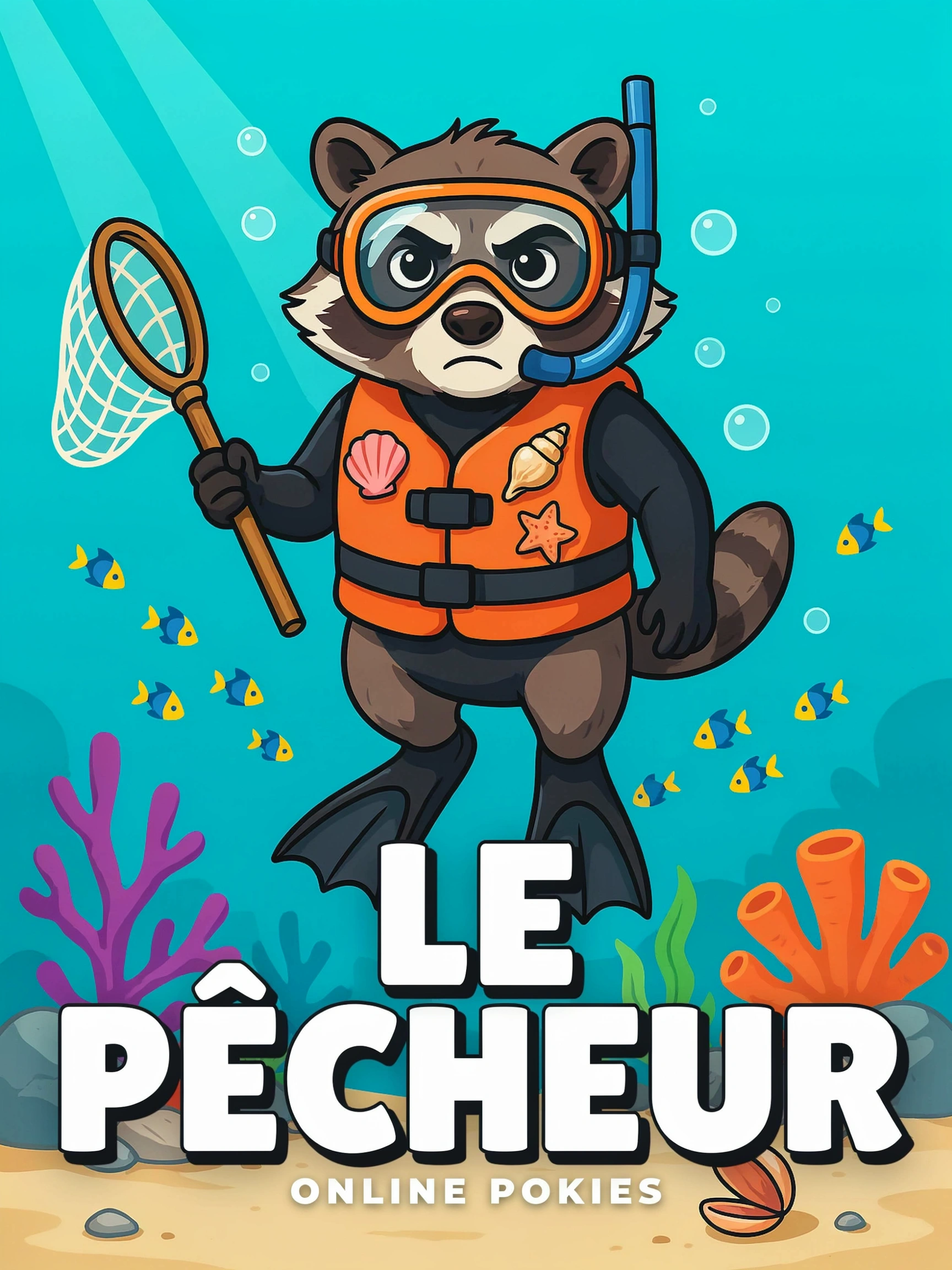 Le Catcher pokie title screen
