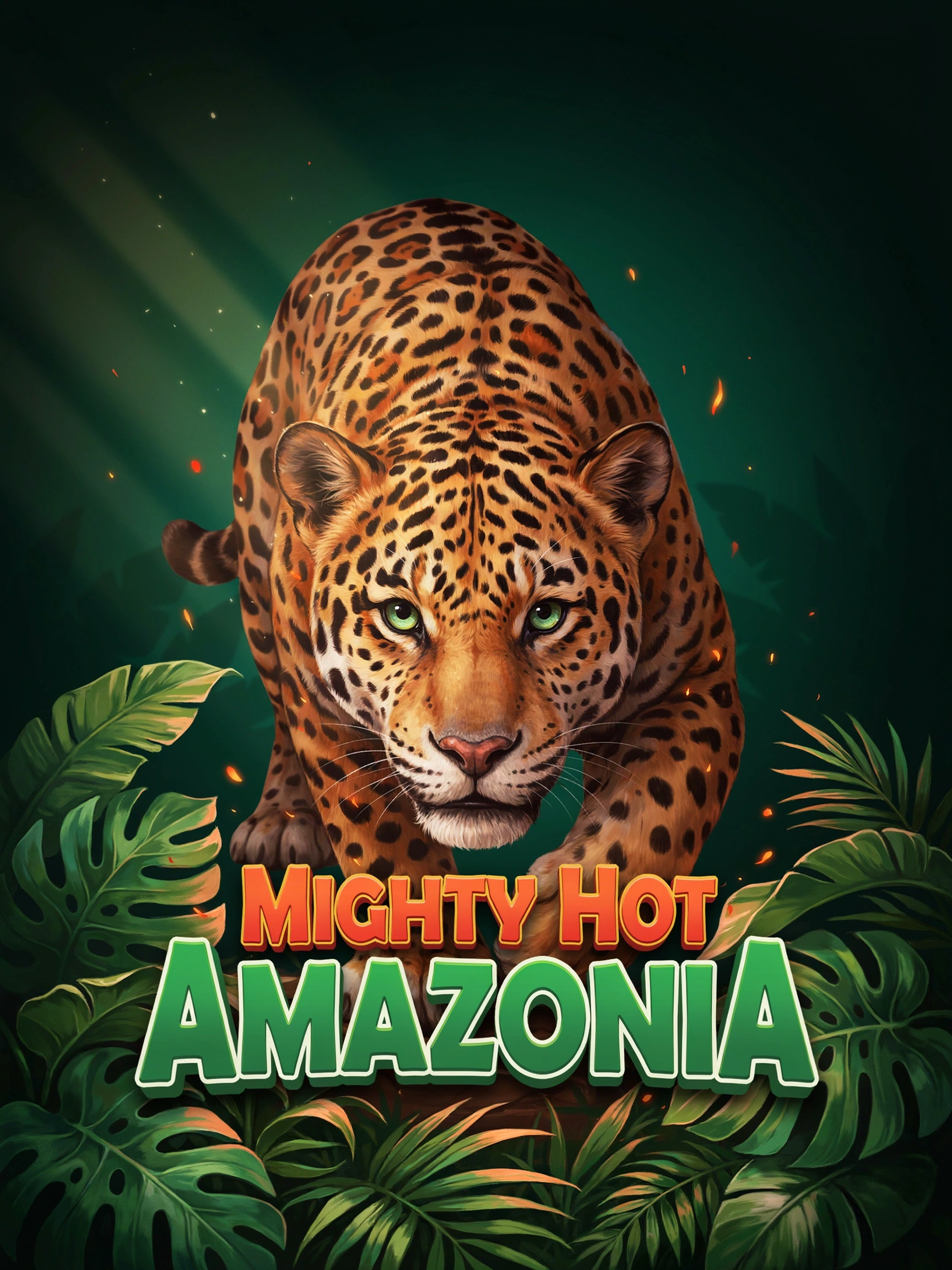 Mighty Hot Amazonia pokie loading screen